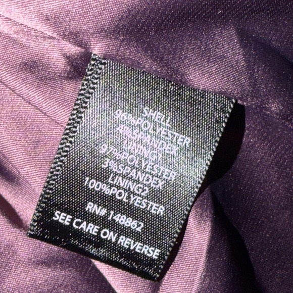 Torrid Woman's One Button Lined Blazer Size 14/16 Mauve NWOT - Picture 7 of 8